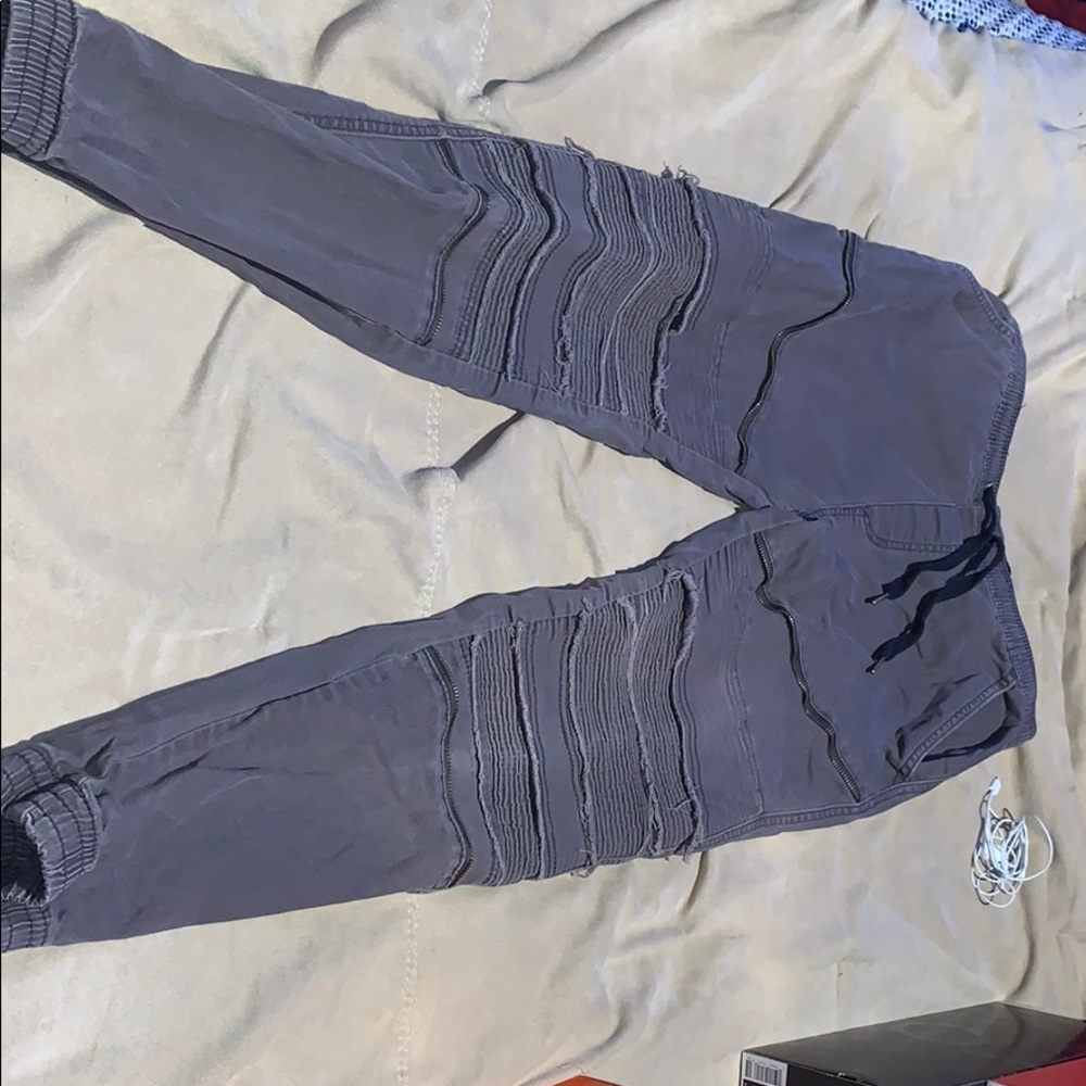 Grey Brooklyn joggers